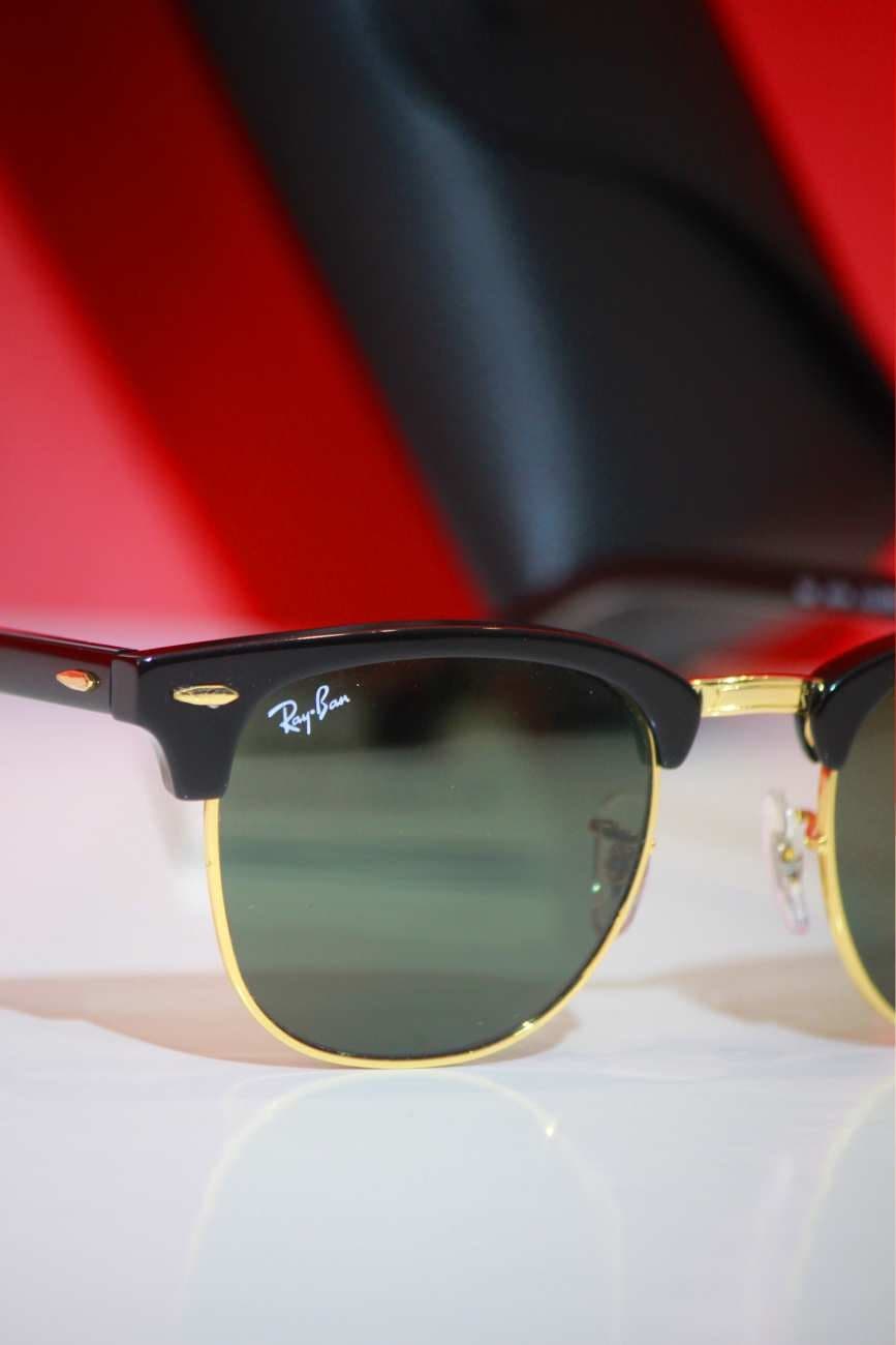 Ray-Ban Clubmaster RB3016 Negro, foto 3